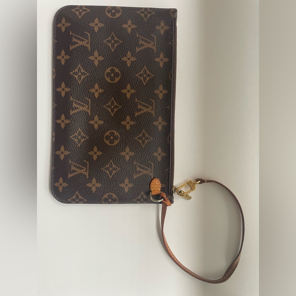 Authentic LV Neverfull Pouch ONLY